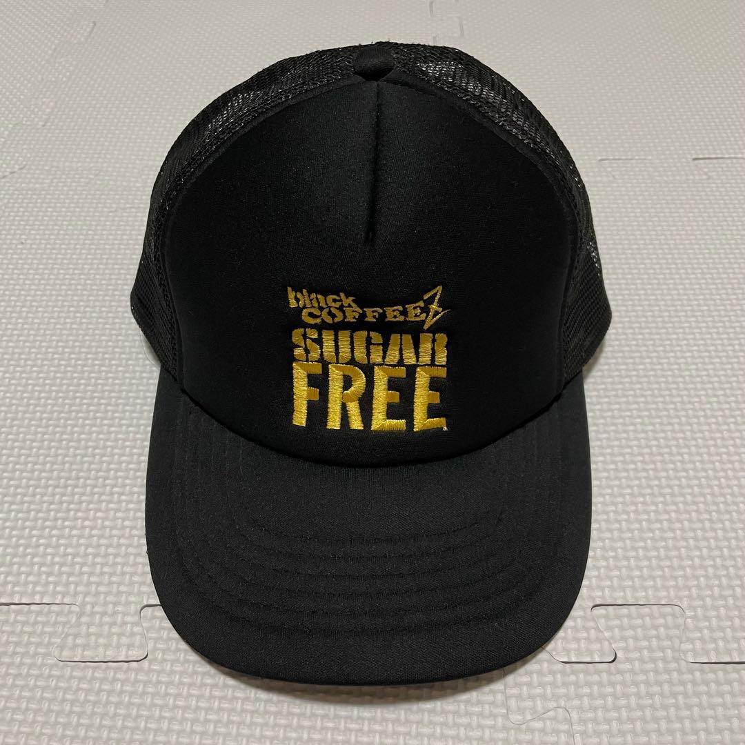 レア Y2K black COFFEEZ Trucker Cap Nitrow