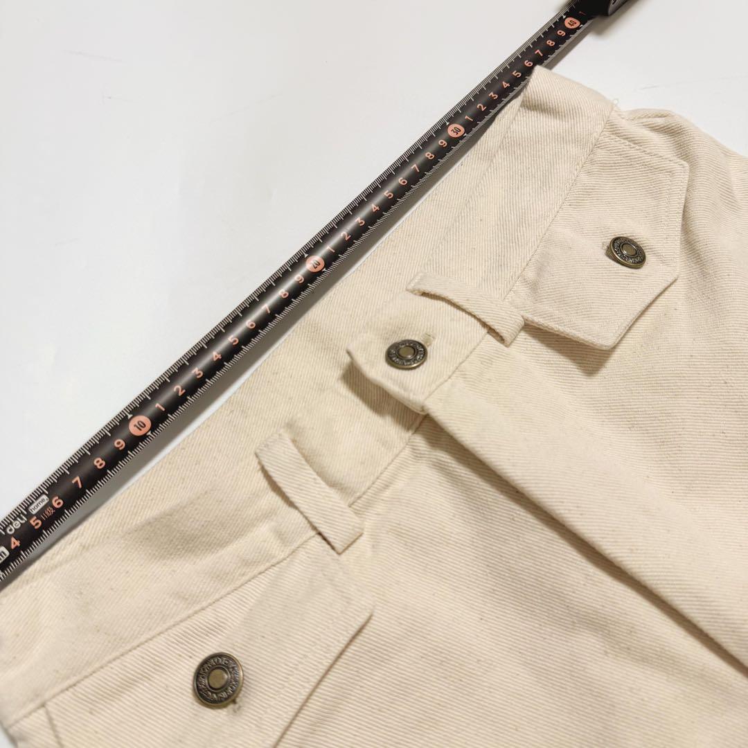 【u-tan】あさぎーにょ MANY RIBBON DENIM PANTS