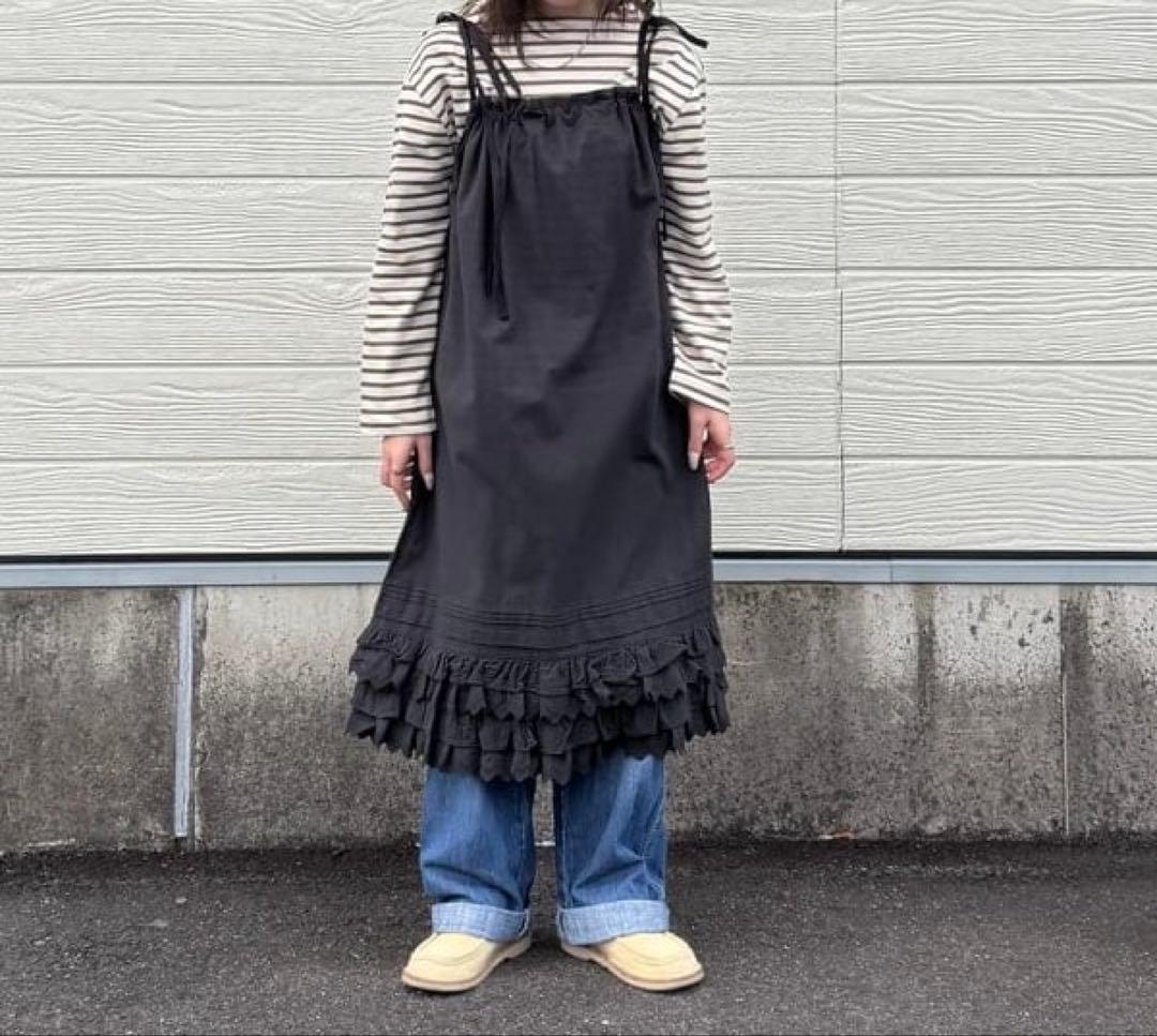 【試着のみ】BEAMS BOY ユーロ ヴィンテージ フリル スカート