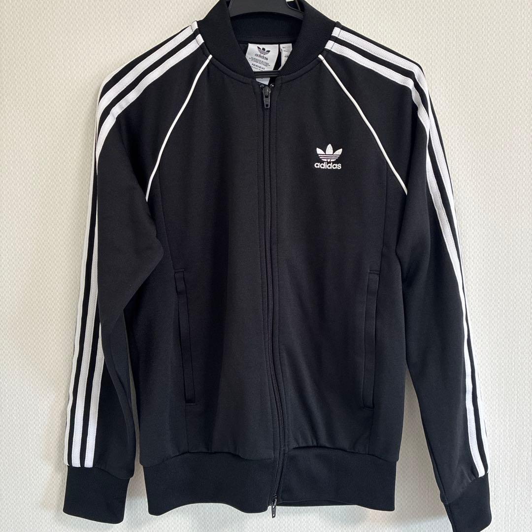 adidas アディダス　セットアップ　ブラック　メンズM ジャージ上下