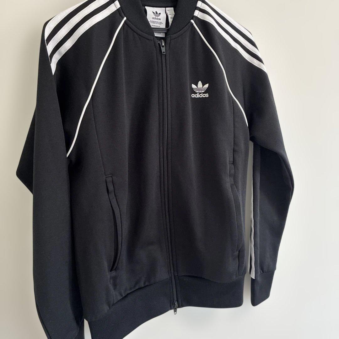 adidas アディダス　セットアップ　ブラック　メンズM ジャージ上下