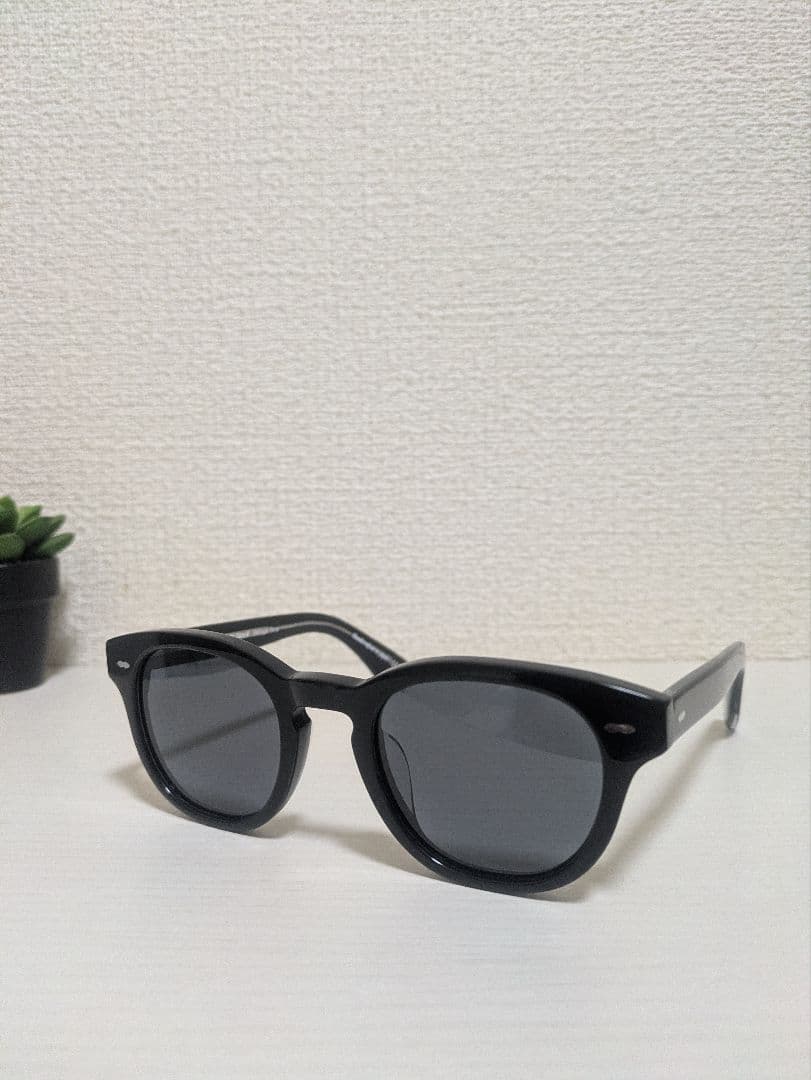 新品未使用 オリバーピープルズ Cary Grant サングラス 日本製ブラック