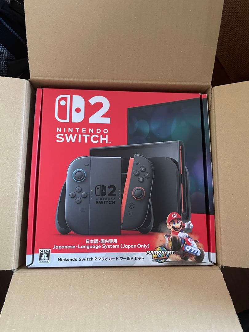 Switch2★新品★マリオカートセット　ヨドバシカメラ購入