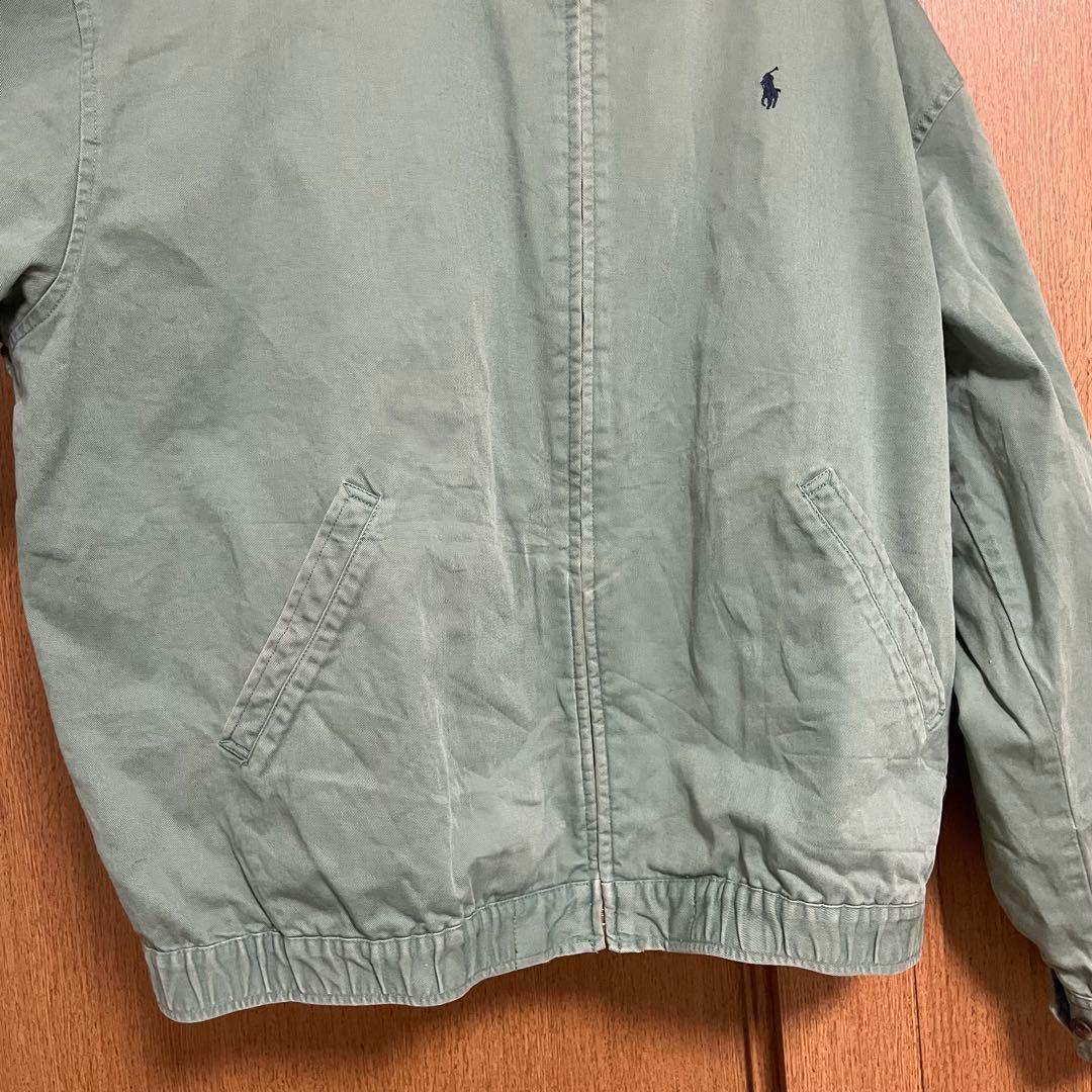 80s USA製 ラルフローレン XL グリーン スウィングトップ ブルゾン