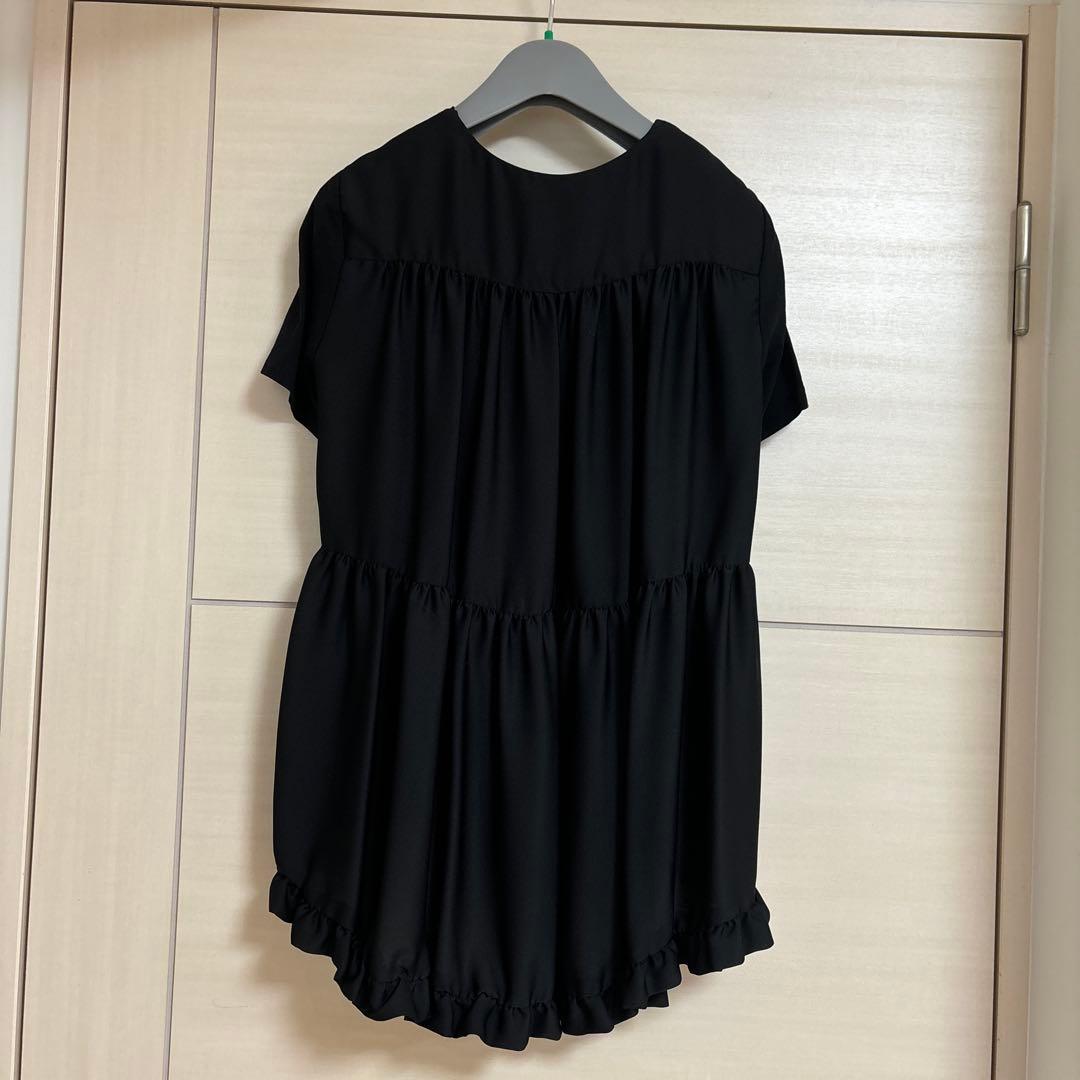【pura】 YOKO CHAN バック　ティアード　カットソー