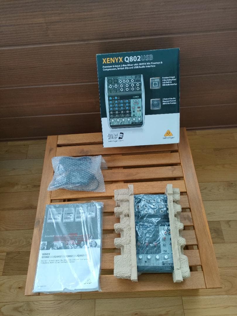 配信機器・PA機器・レコーディング機器 behringer XENYX Q802USB