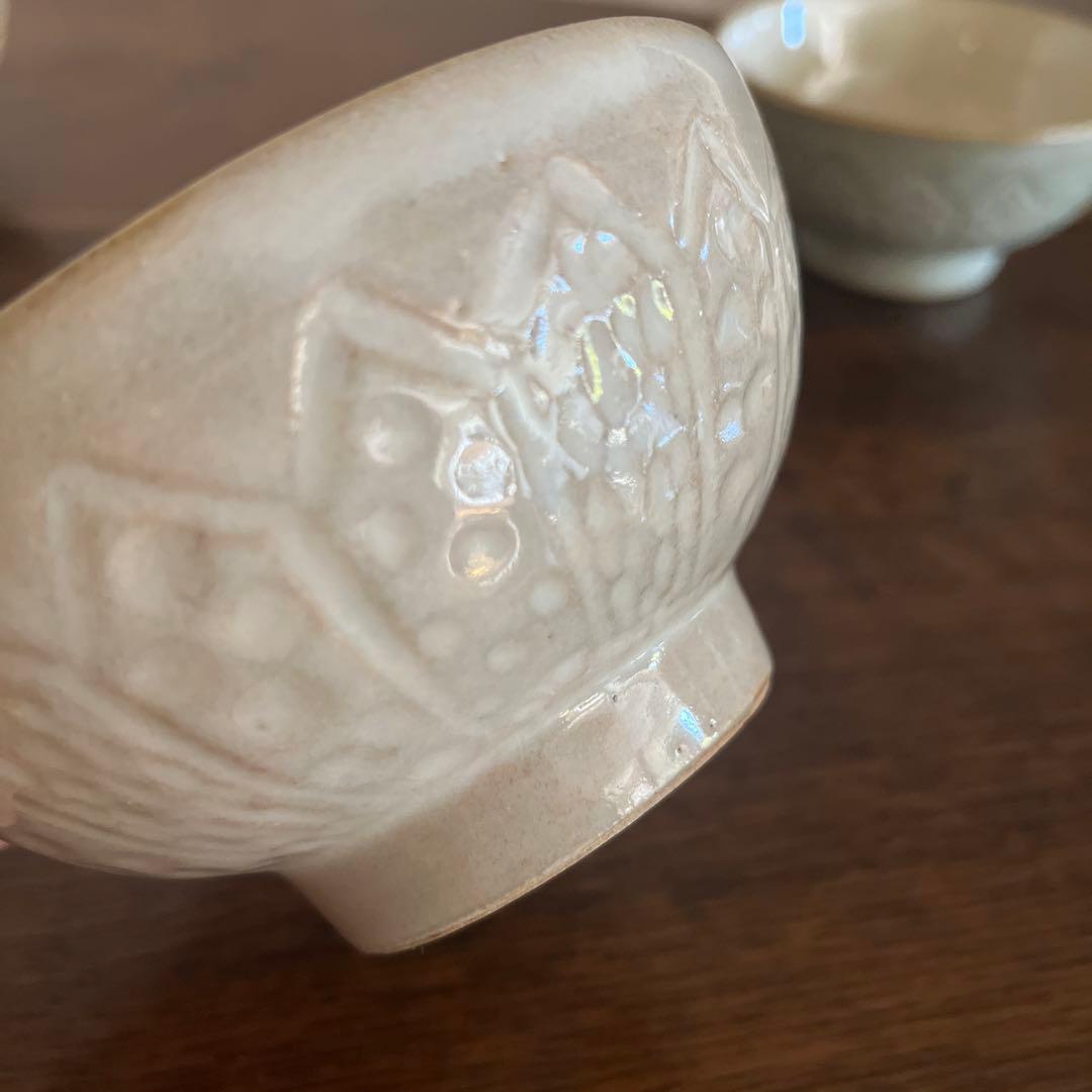 【未使用】工房いろは お茶碗2個セット やちむん 多賀橋明美