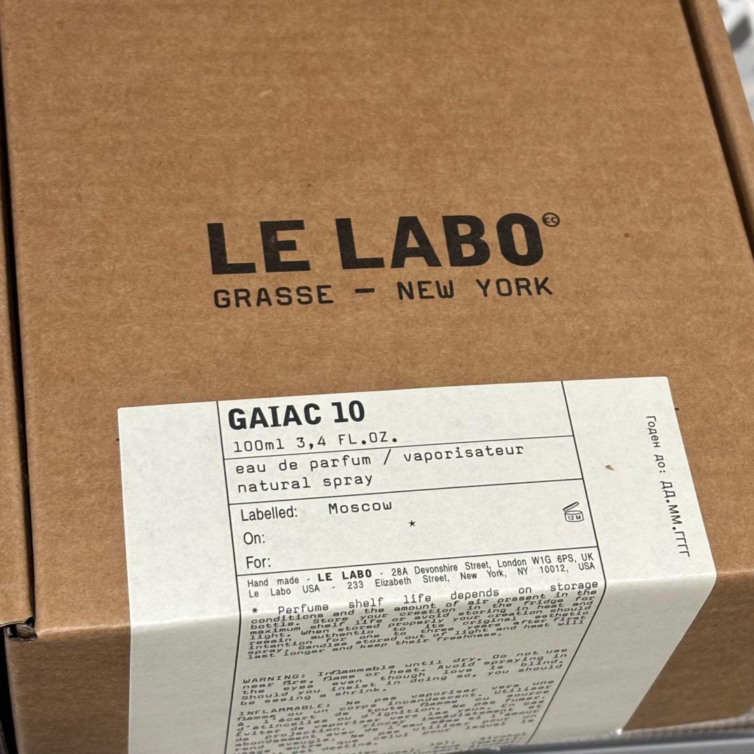 LE LABO GAIAC 10 100ml 香水(ユニセックス)
