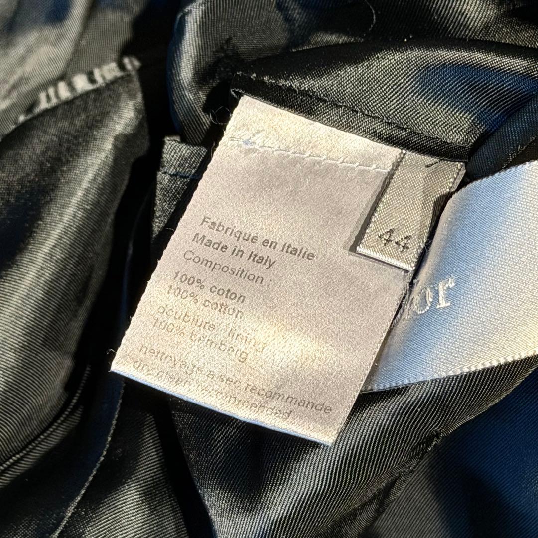 Dior HOMME 05AW ベルベット ジャケット 44