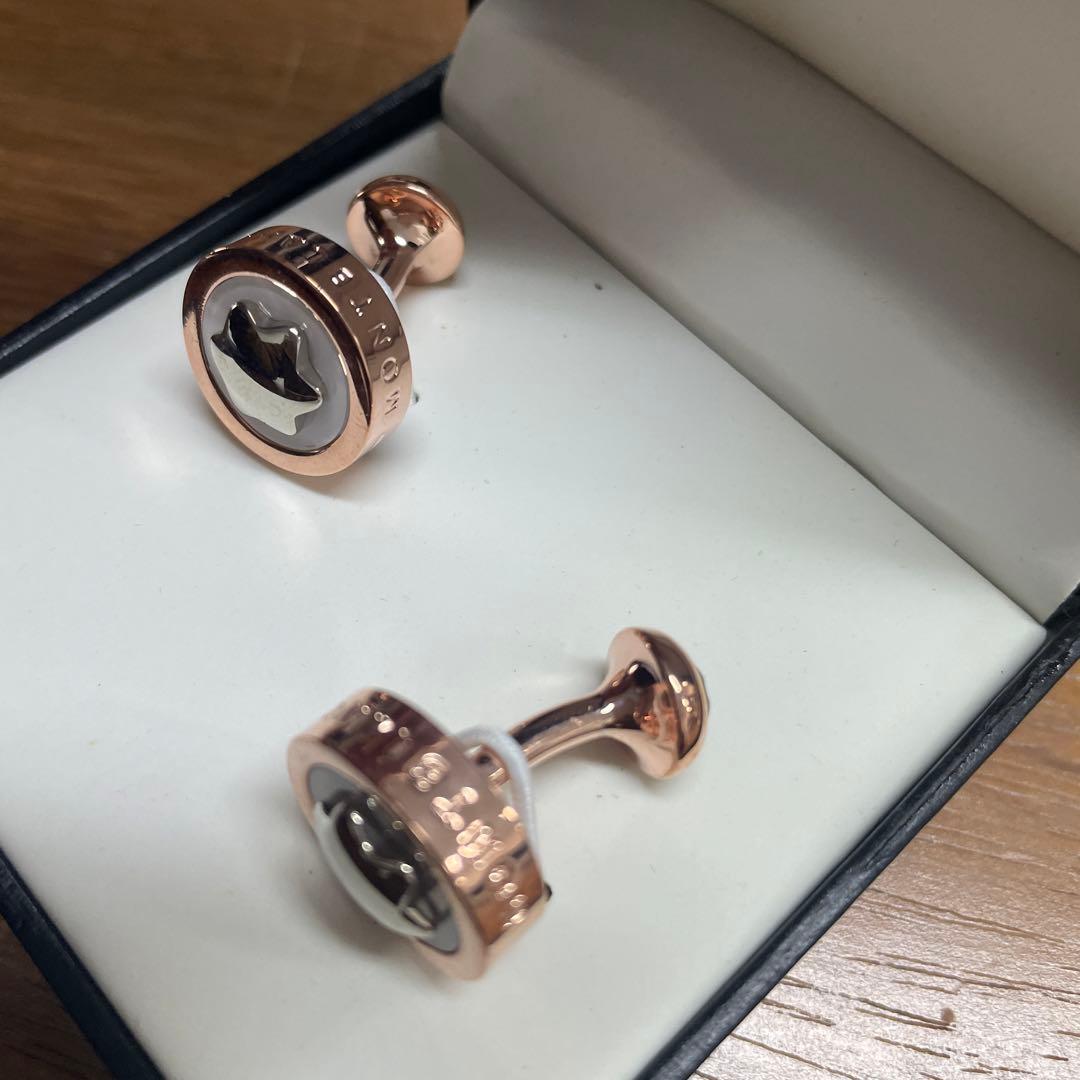 MONT BLANC ローズゴールド カフリンクス