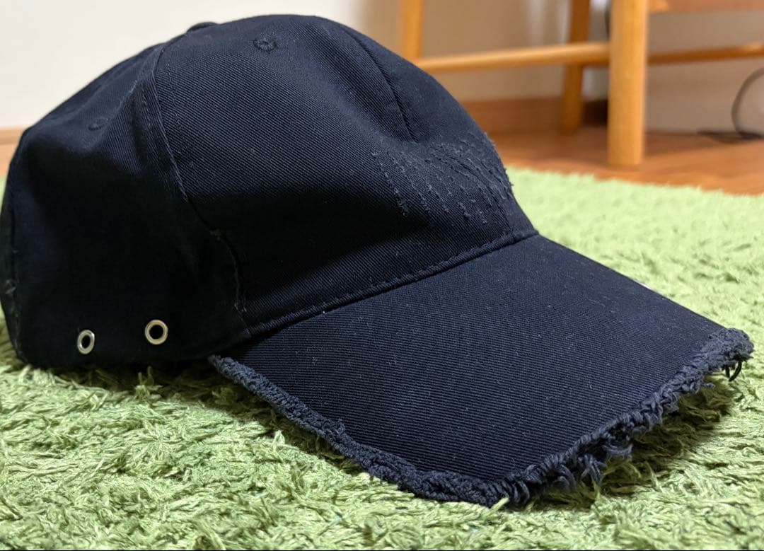 Kubota GRANCY アイレットデザイン ダメージキャップ ブラック