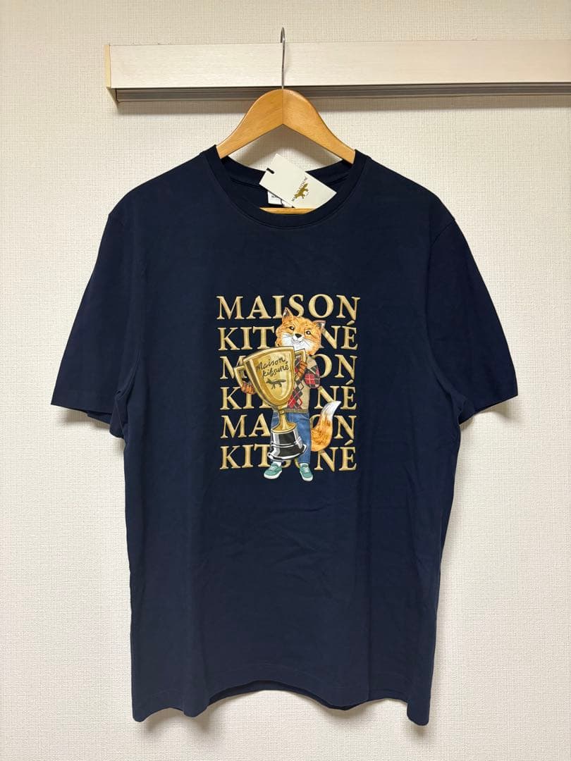【新品未使用品】 MAISON KITSUNE フォックス チャンピオンTシャツ