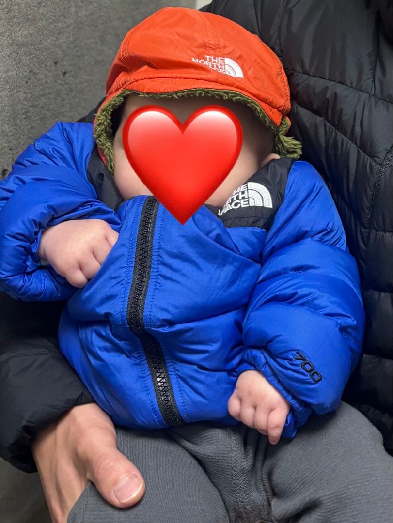 NORTHFACE ダウン　ヌプシ　700 男の子ベビー