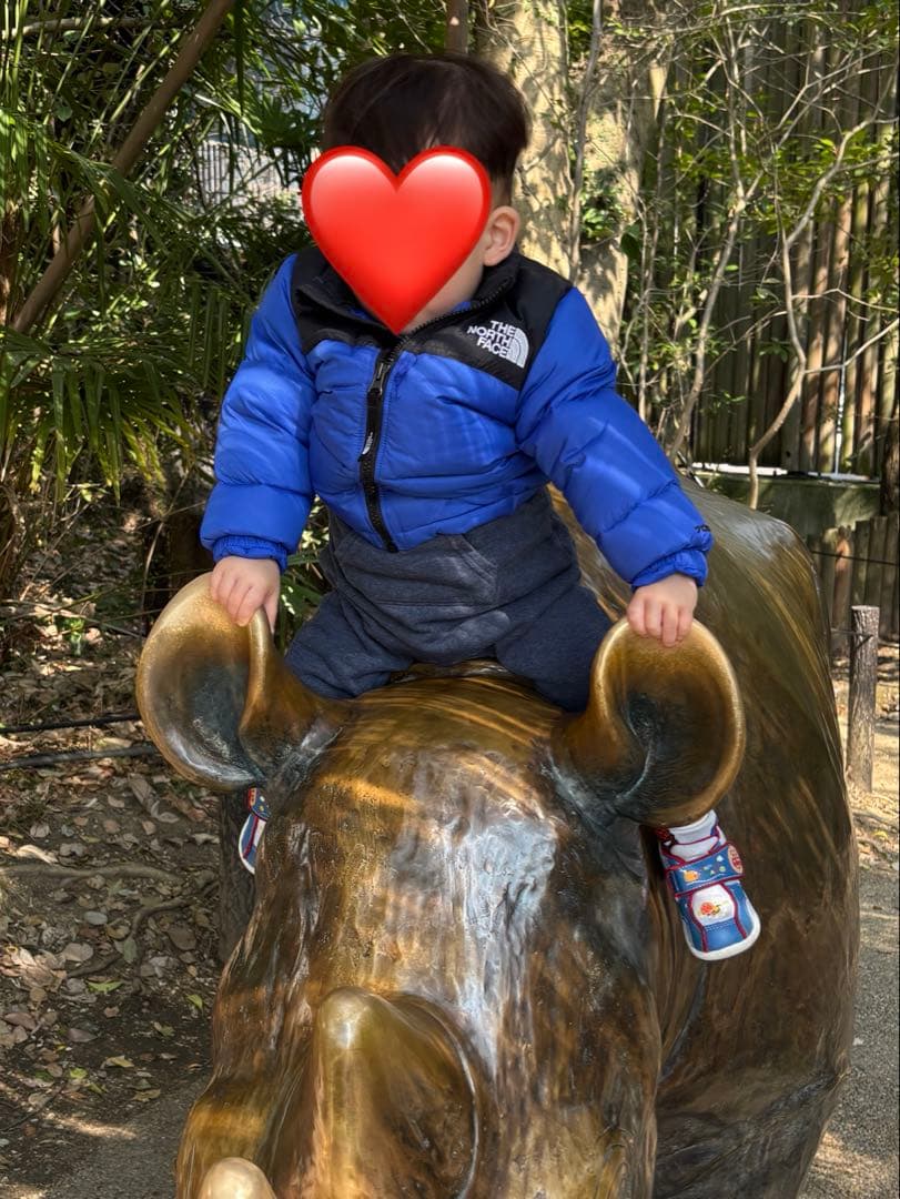 NORTHFACE ダウン　ヌプシ　700 男の子ベビー