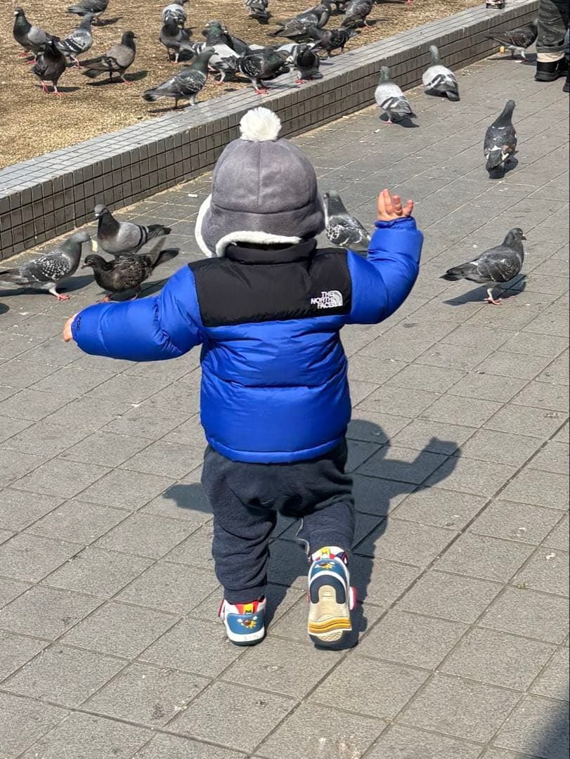 NORTHFACE ダウン　ヌプシ　700 男の子ベビー
