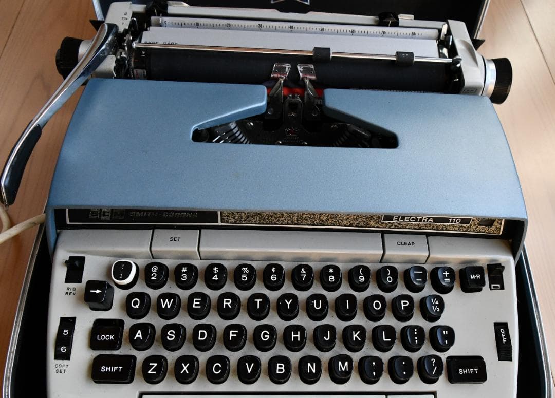 電動タイプライター SMITH・CORONA ELECTRA110
