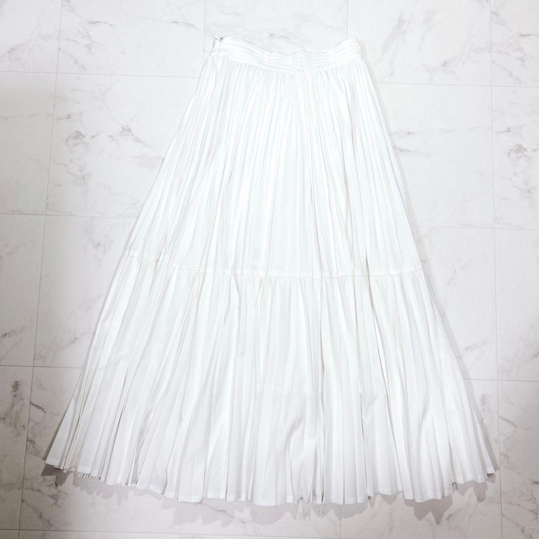 FRAY I.D ティアードプリーツボリュームスカート 24SS Sサイズ