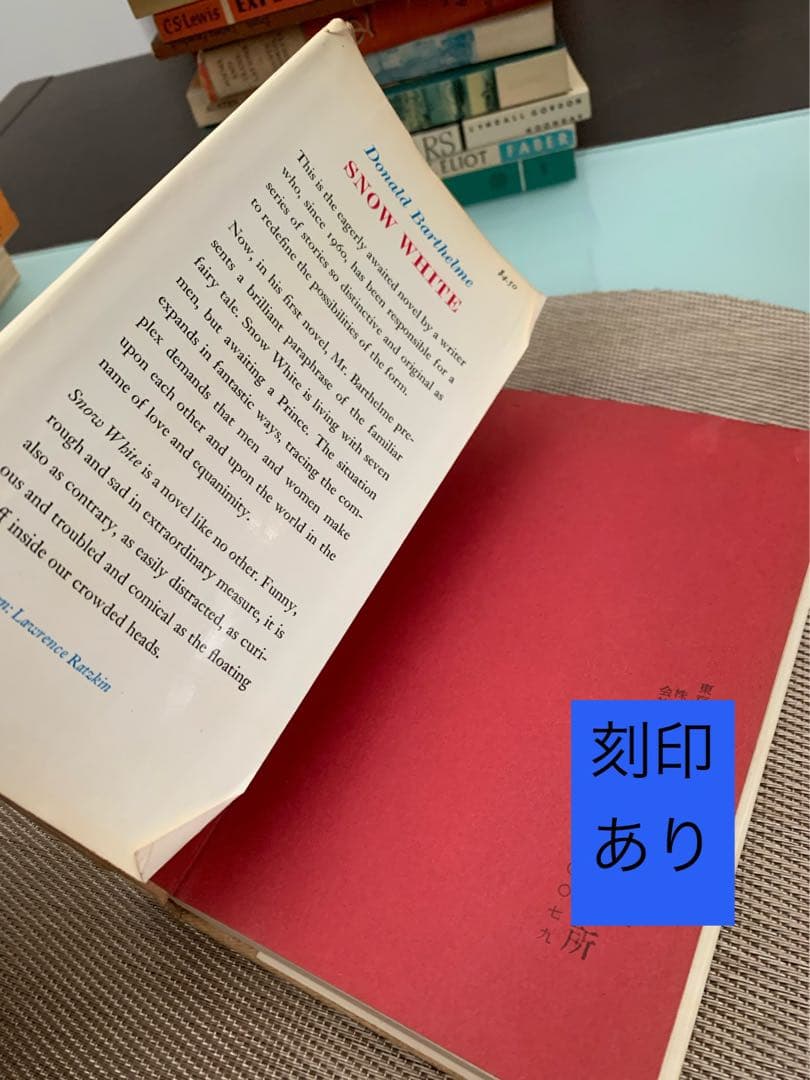 希少　Donald Barthelme  White