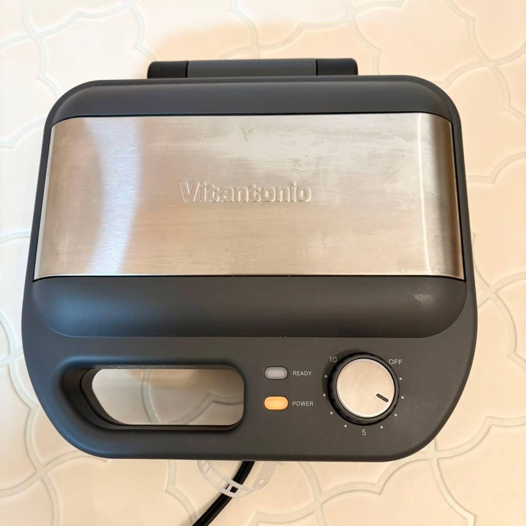 Vitantonio ビタントニオ ワッフル ＆ ホットサンドメーカー 黒 美品