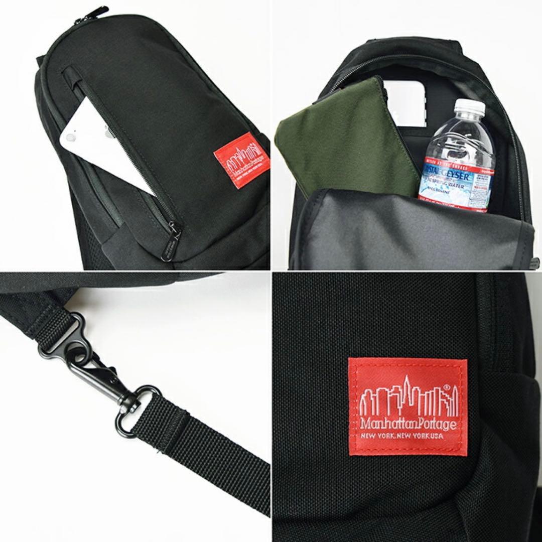 限定特価☆極美品☆Manhattan Portage ボディバッグ ブラック