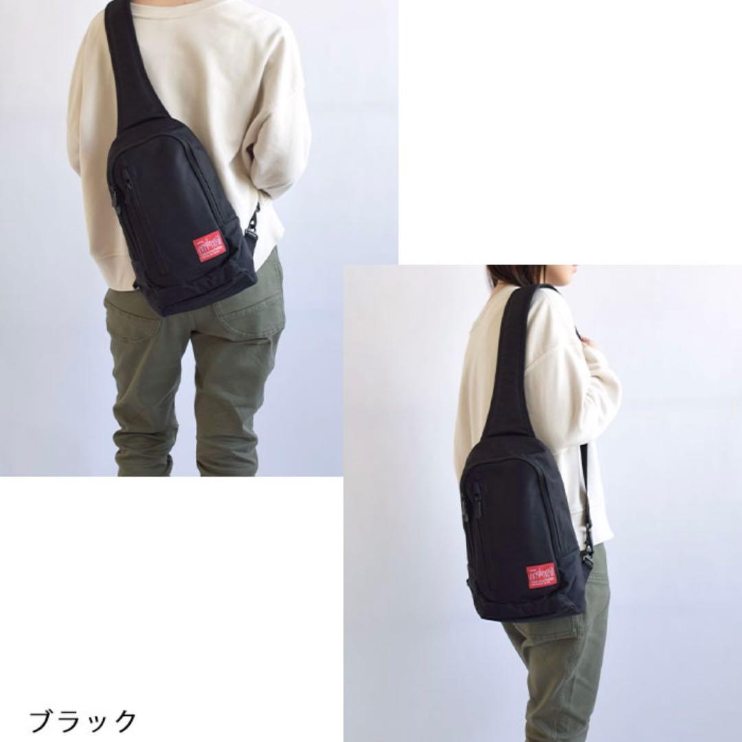 限定特価☆極美品☆Manhattan Portage ボディバッグ ブラック