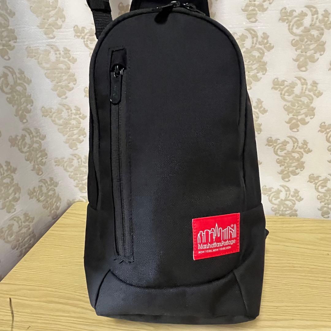 限定特価☆極美品☆Manhattan Portage ボディバッグ ブラック