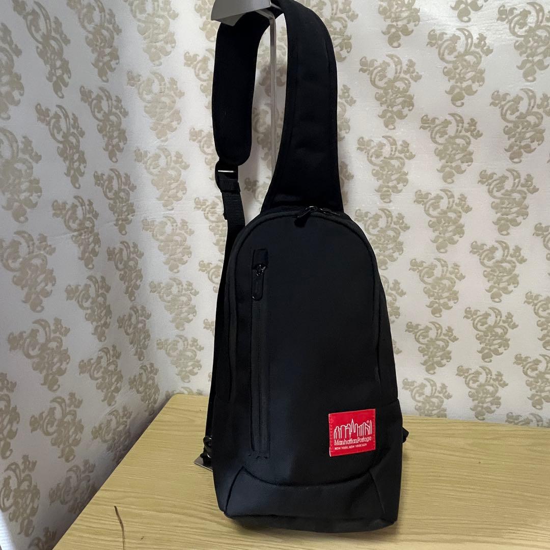限定特価☆極美品☆Manhattan Portage ボディバッグ ブラック