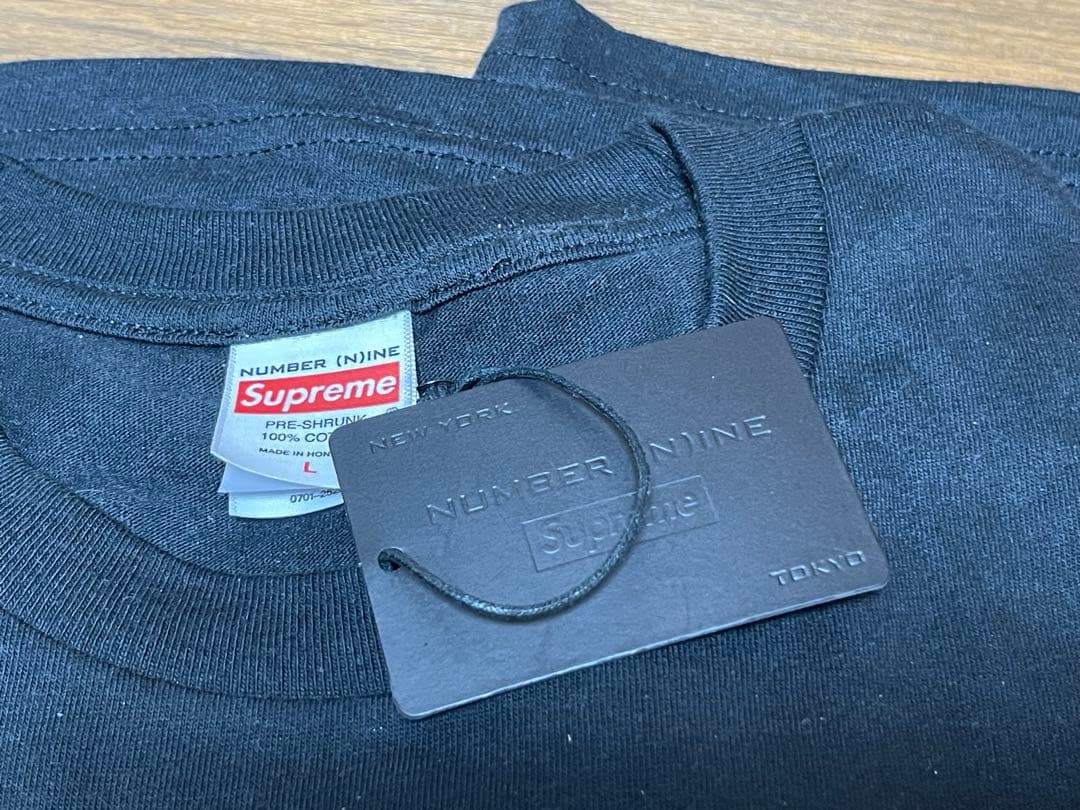 Supreme Number (N)ine Shut Up Tee L ブラック