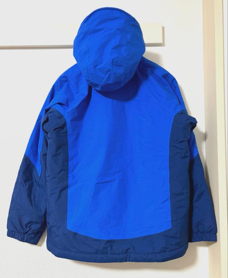 美品◇montbell モンベル　キッズ　パウダーステップパーカー　160