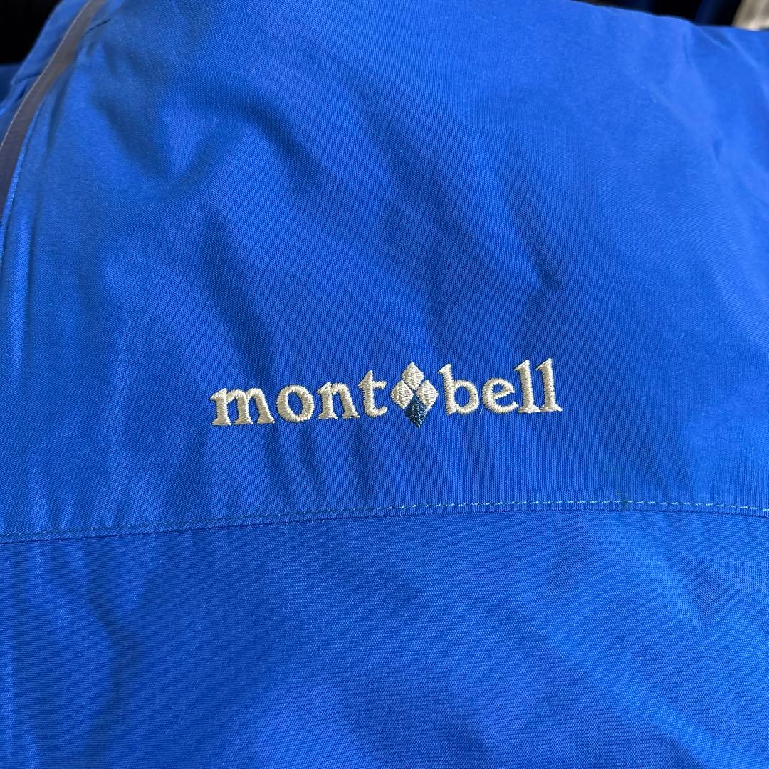 美品◇montbell モンベル　キッズ　パウダーステップパーカー　160