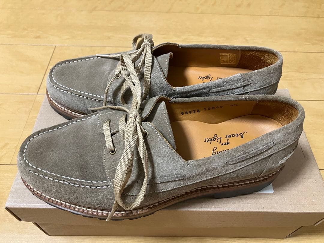 JALAN SRIWIJAYA × BEAMS LIGHTS 別注ボートシューズ