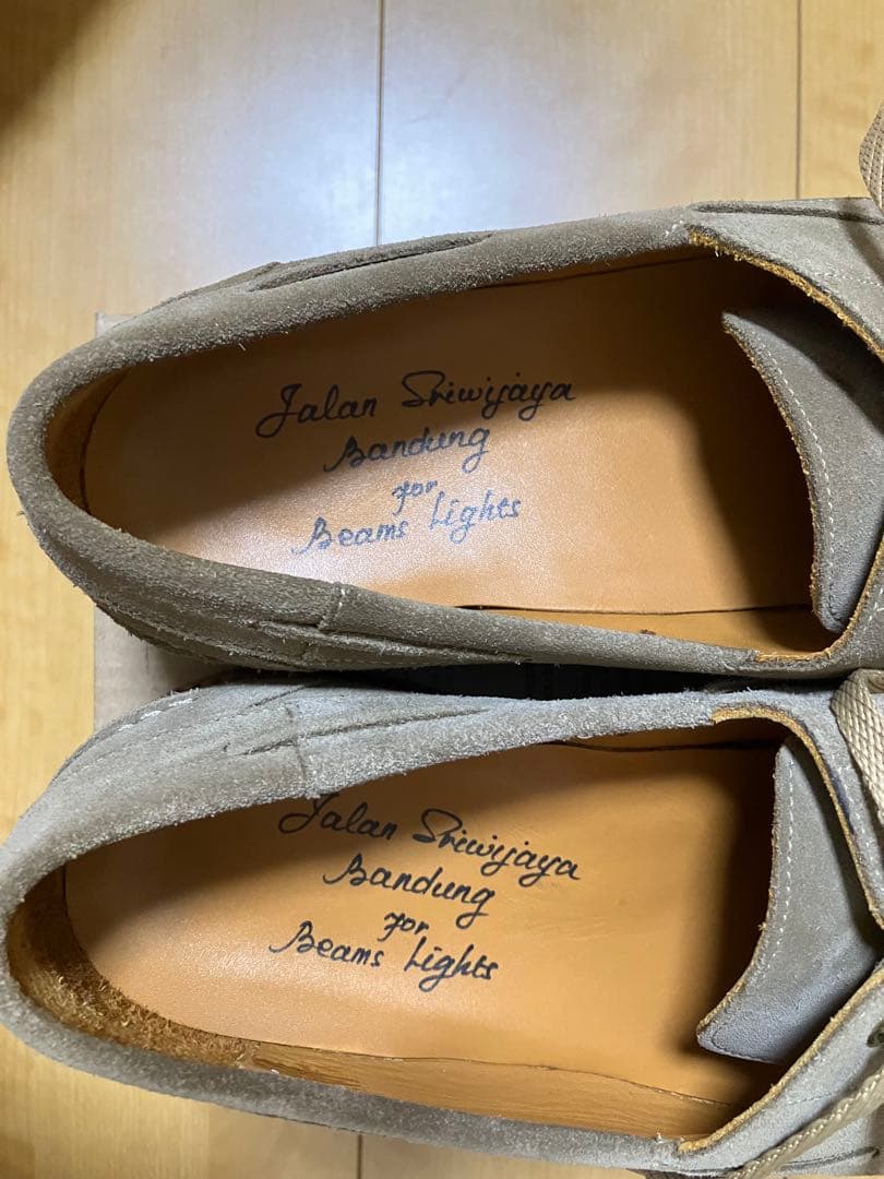 JALAN SRIWIJAYA × BEAMS LIGHTS 別注ボートシューズ
