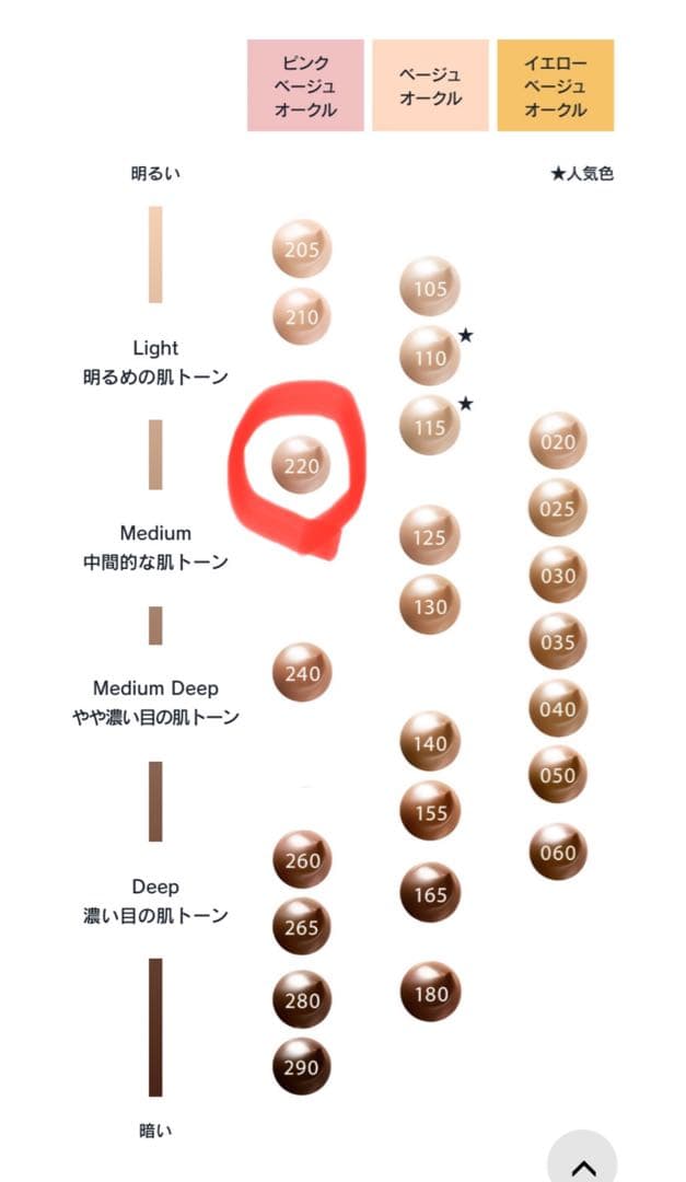 SUQQU. ザファンデーション　220