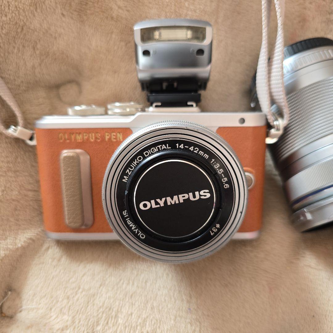 OLYMPUS PEN デジタル一眼レフ オレンジ