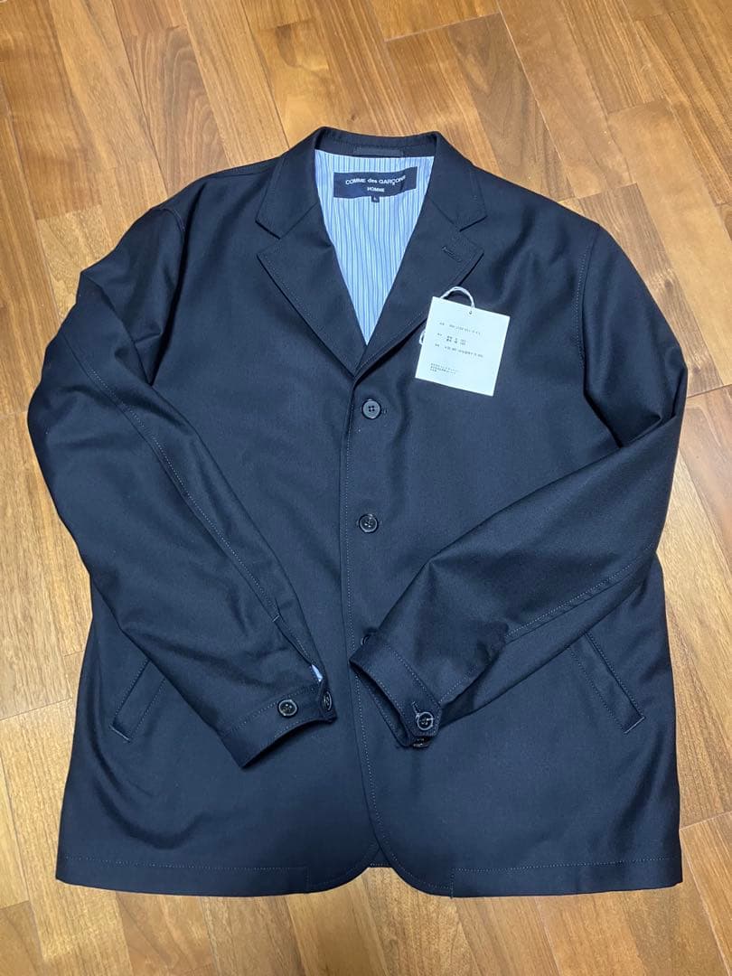 COMME des GARCONS HOMME定番ウールギャバ　ジャケット　L