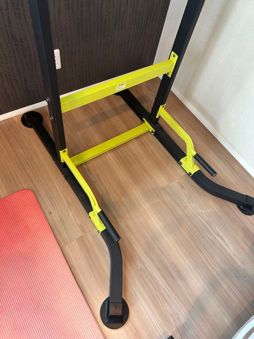 美品　AIGLE HG-PI001 ぶら下がり健康器 ブラック・イエロー