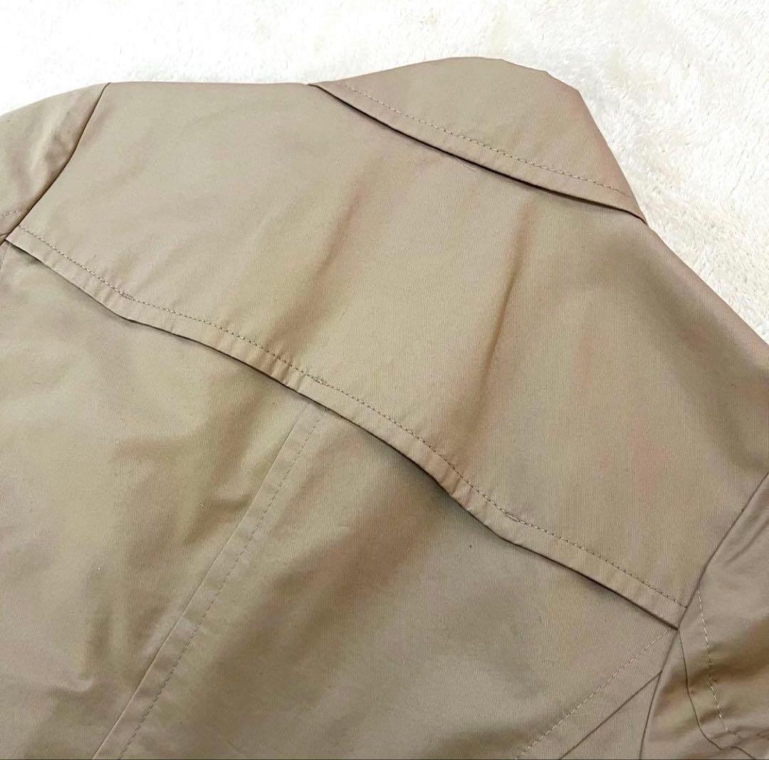 23区　レディース　トレンチコート　ミドル丈　大きいサイズ　44 ベージュ　XL