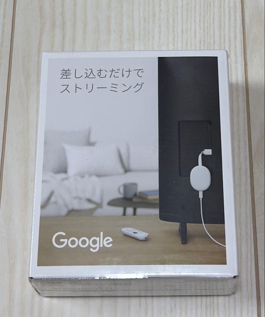 Chromecast with Google TV HD ホワイト