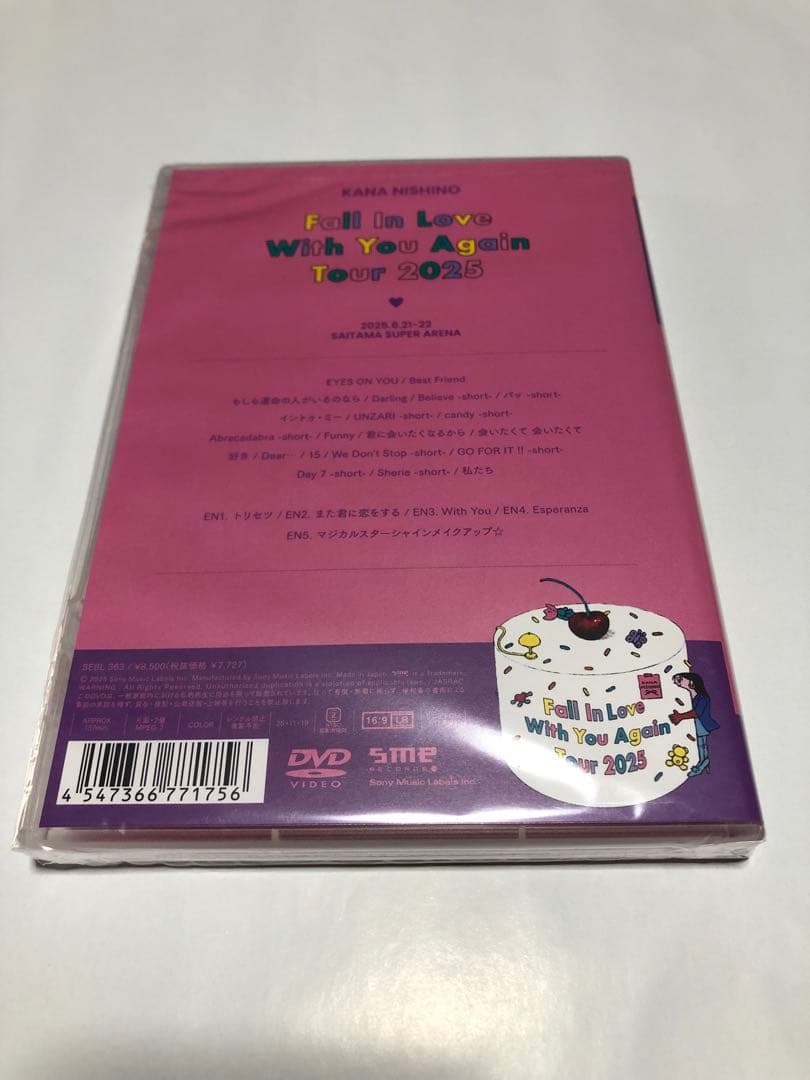 西野カナ　DVD