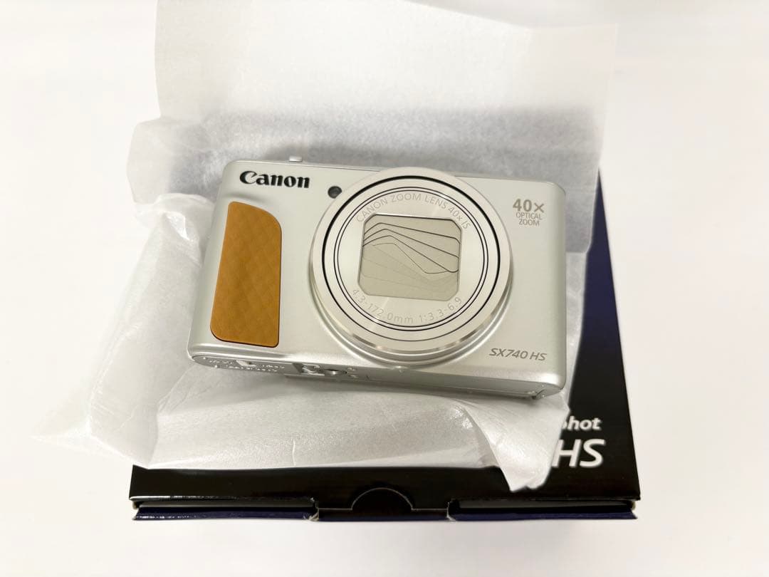 【新品 未使用】Canon Power Shot SX740 HS シルバー