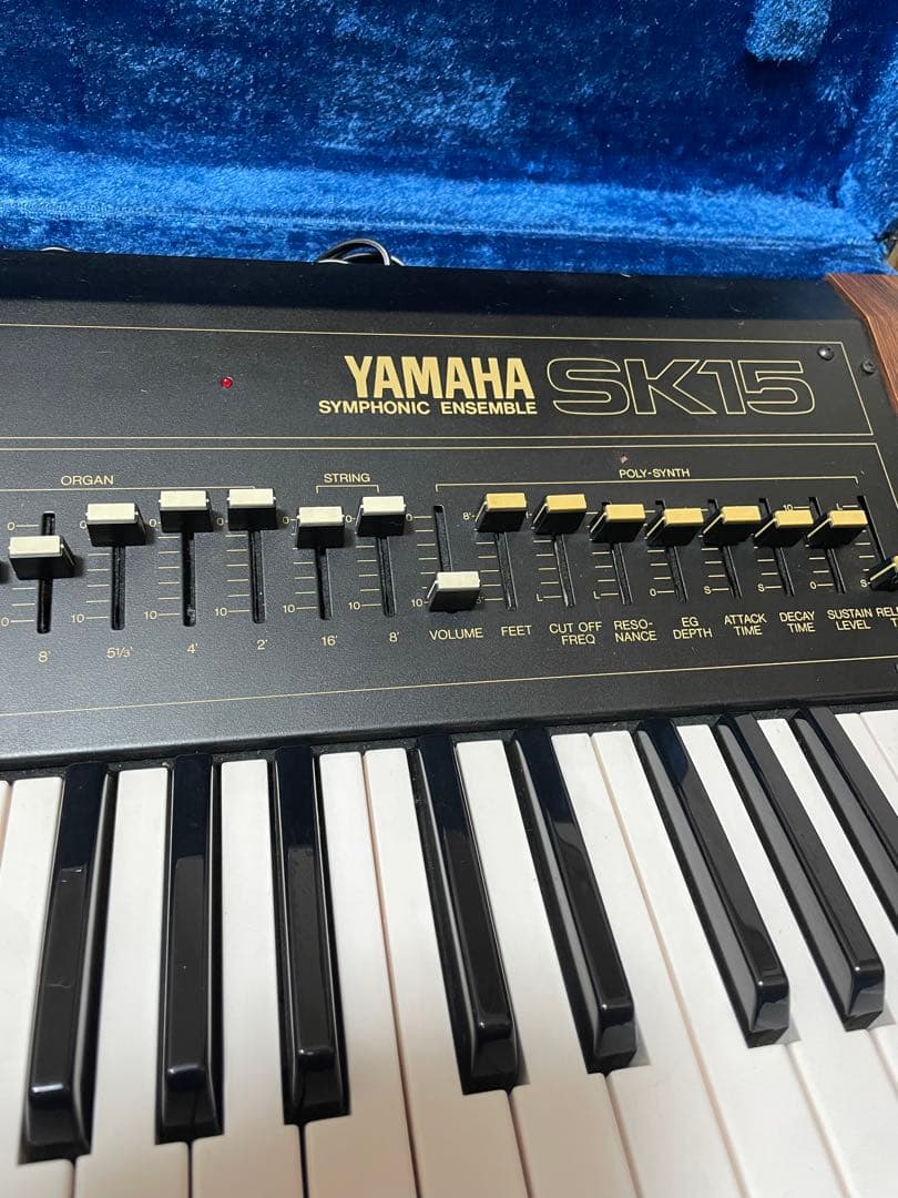 YAMAHA SK15 Symphonic Ensemble シンセサイザー取説