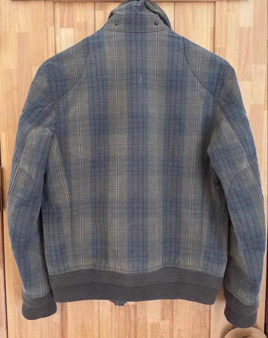 Polo Ralph Lauren オイルドチェック柄ジャケット ラルフローレン