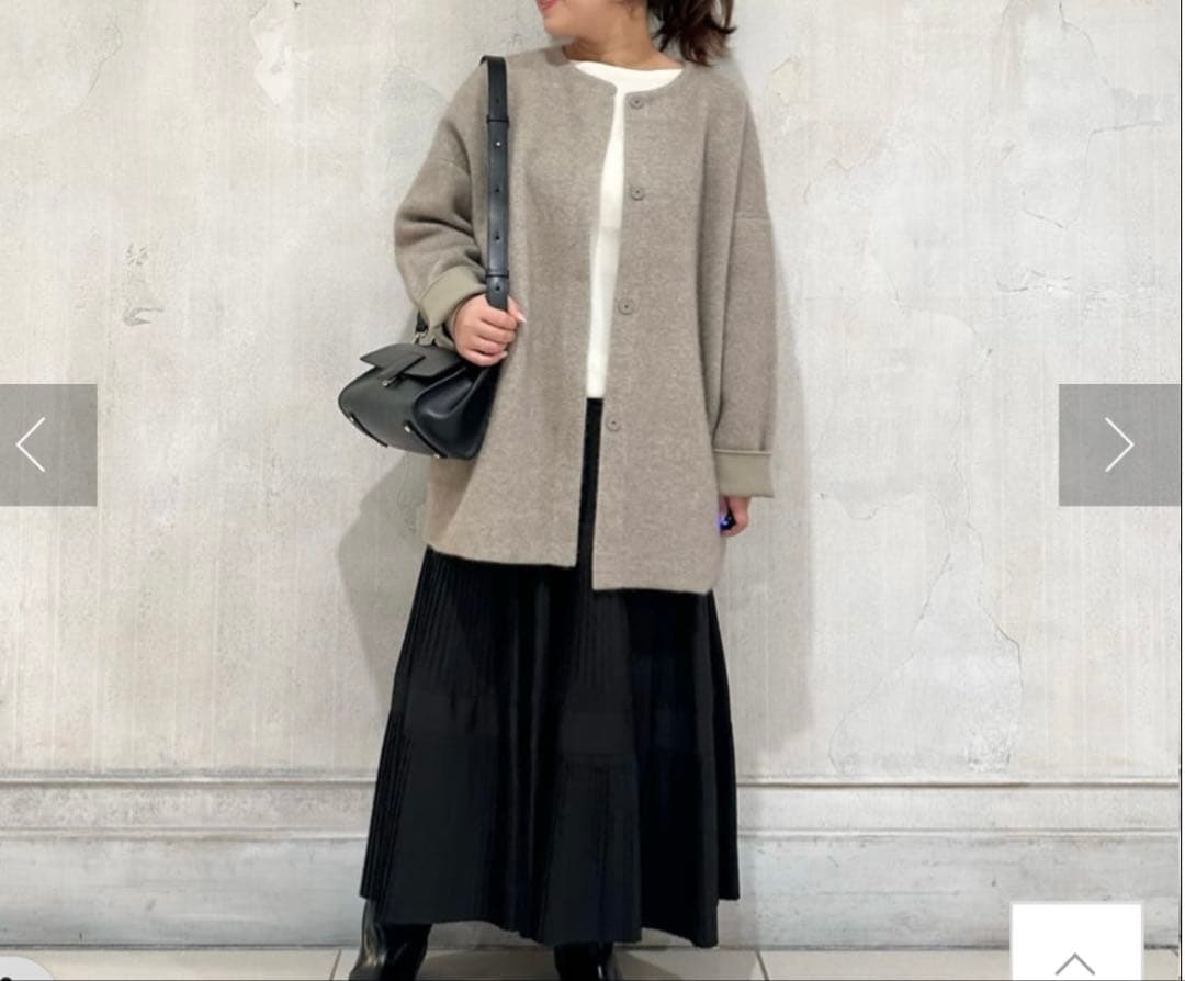 ビアズリー ニットコートbeardsley