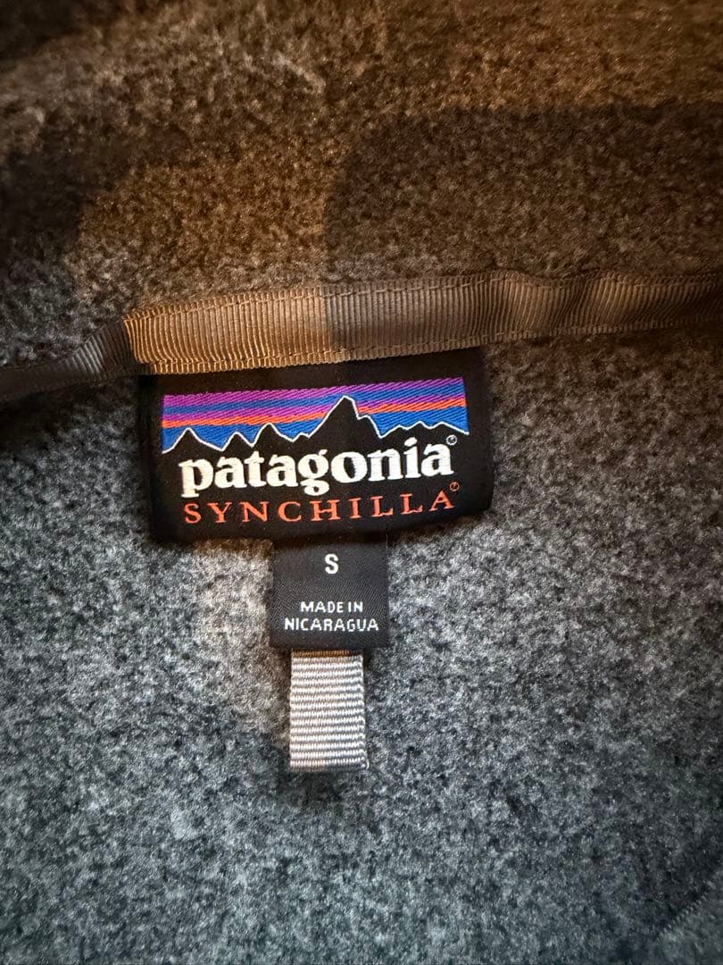 Patagonia シンチラベスト Sサイズ グレー