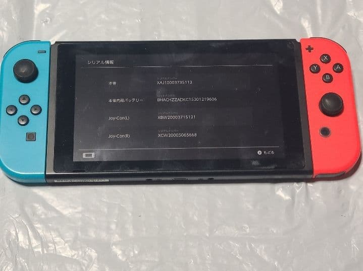 Nintendo Switch 未対策機 一式 2017年 ニンテンドースイッチ