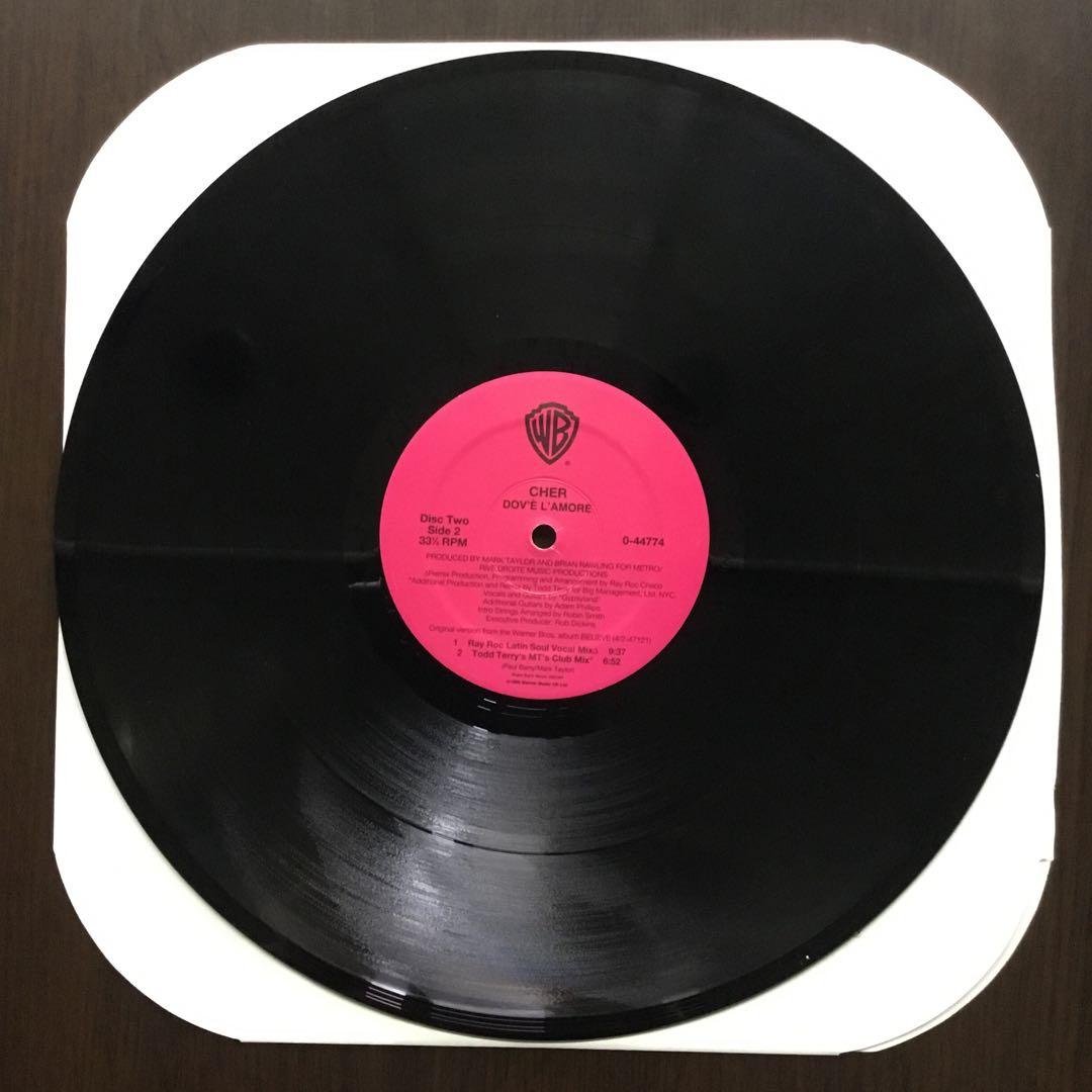 洋楽レコード　CHER ALL OR NOTHING 《 2枚組》WRRC