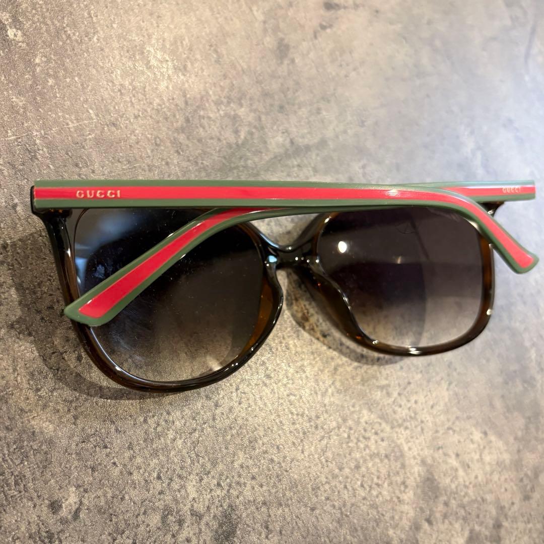 最終価格 GUCCI グッチ サングラス シェリーライン GG3665 ケース付