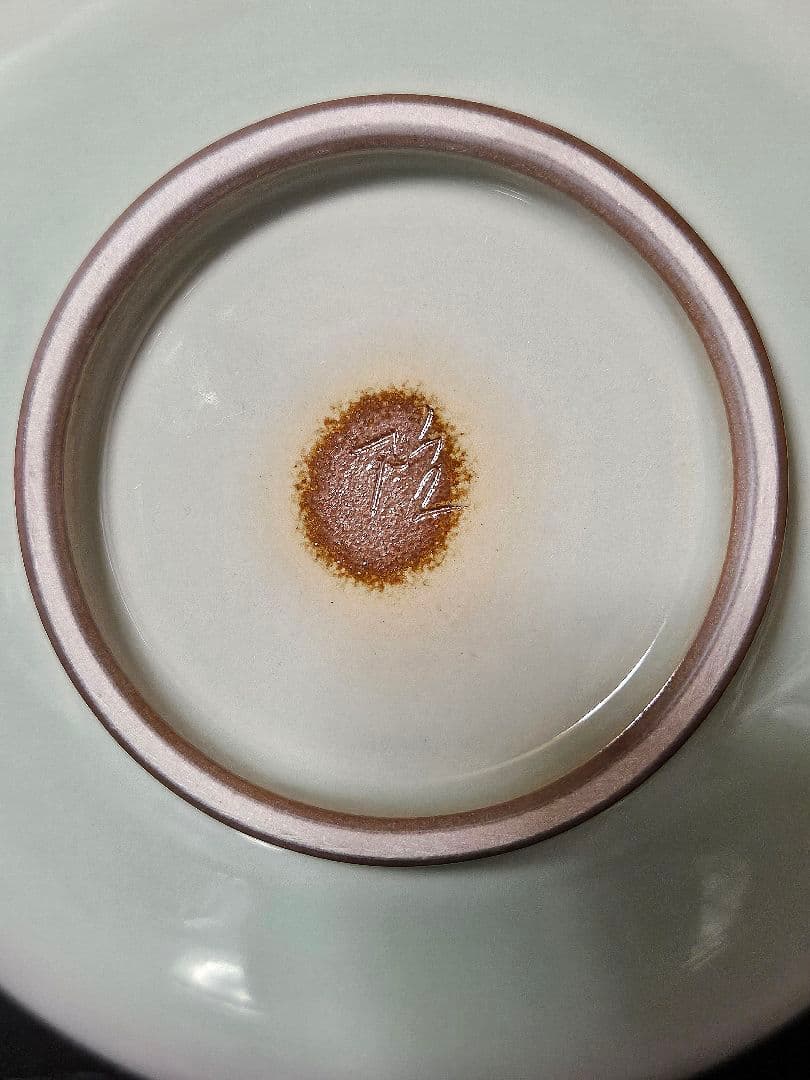 有田焼　【日本工芸会正会員　小野隆治　作　砧吹付線文　浅鉢　菓子鉢　茶道具　茶器