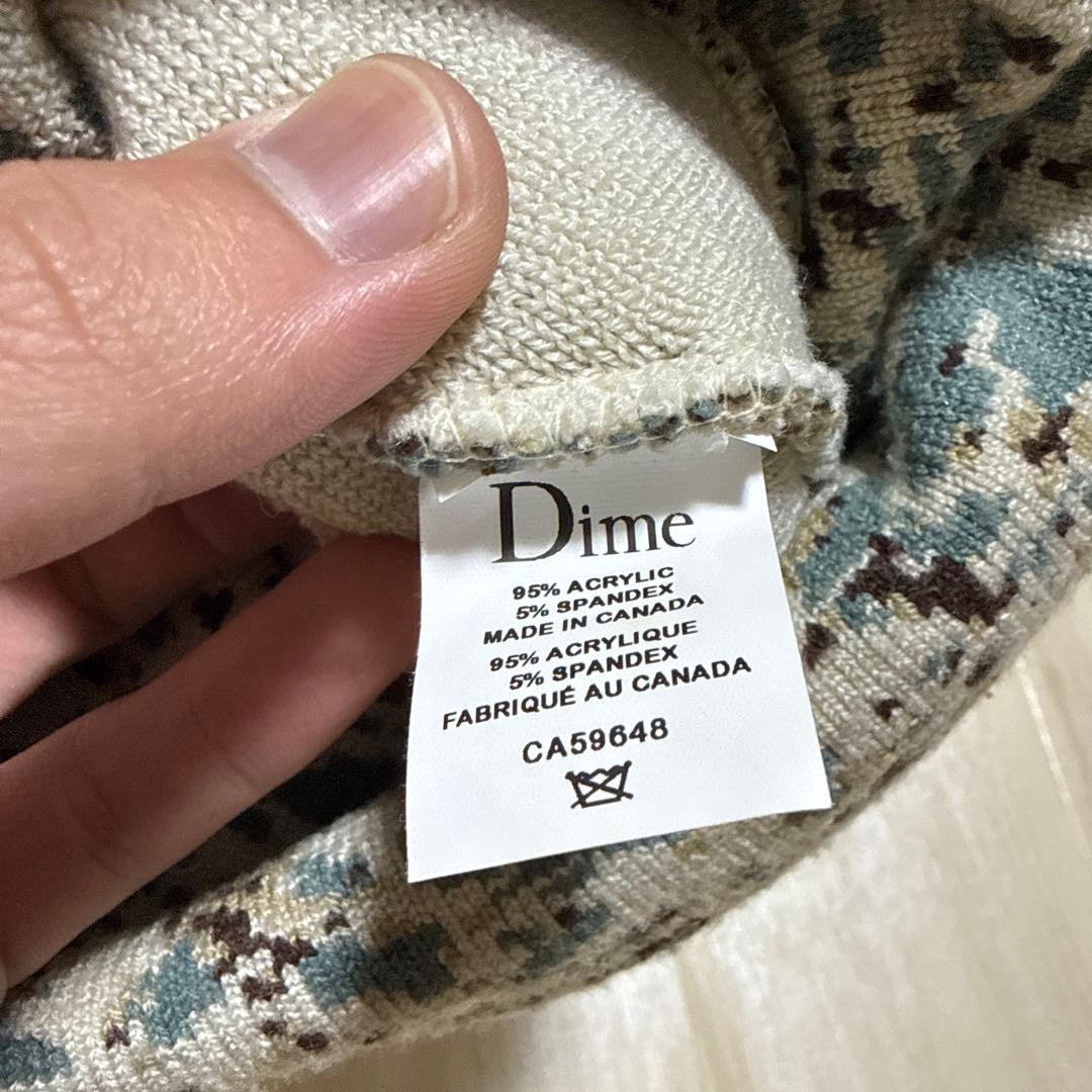 dime カモフラージュ ニット帽