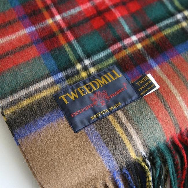 【美品】TWEEDMILL 大判 ウールストール